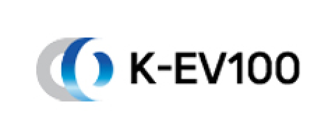 K-EV100 서비스 포털 로고 이미지